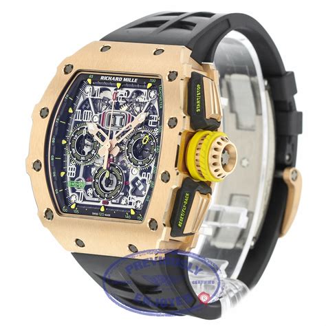 richard mille rm 11 flyback chronograph|Richard Mille chronograph.